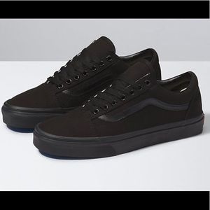 all black classic vans